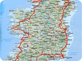 Mapa Irska